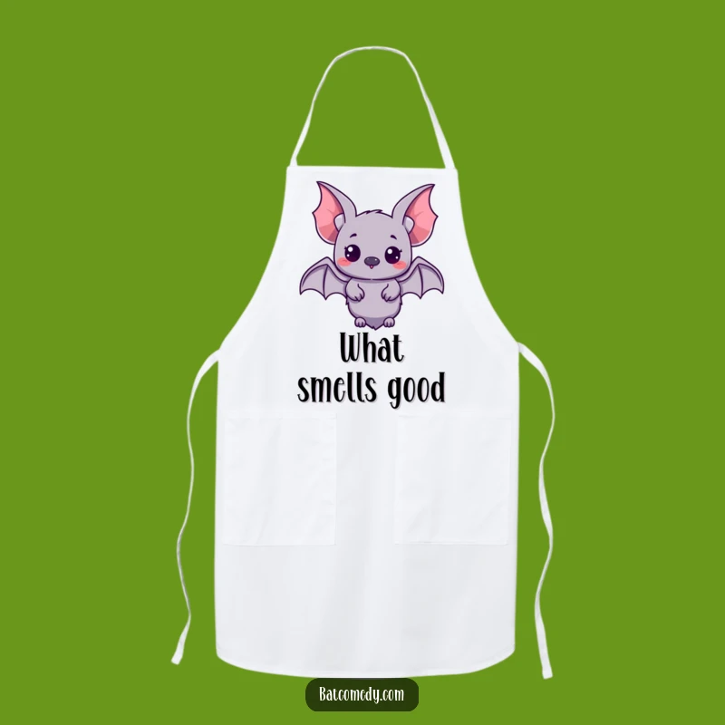 Funny Kawaii Bat Apron: Explore Your Kitchen with Curiosity
