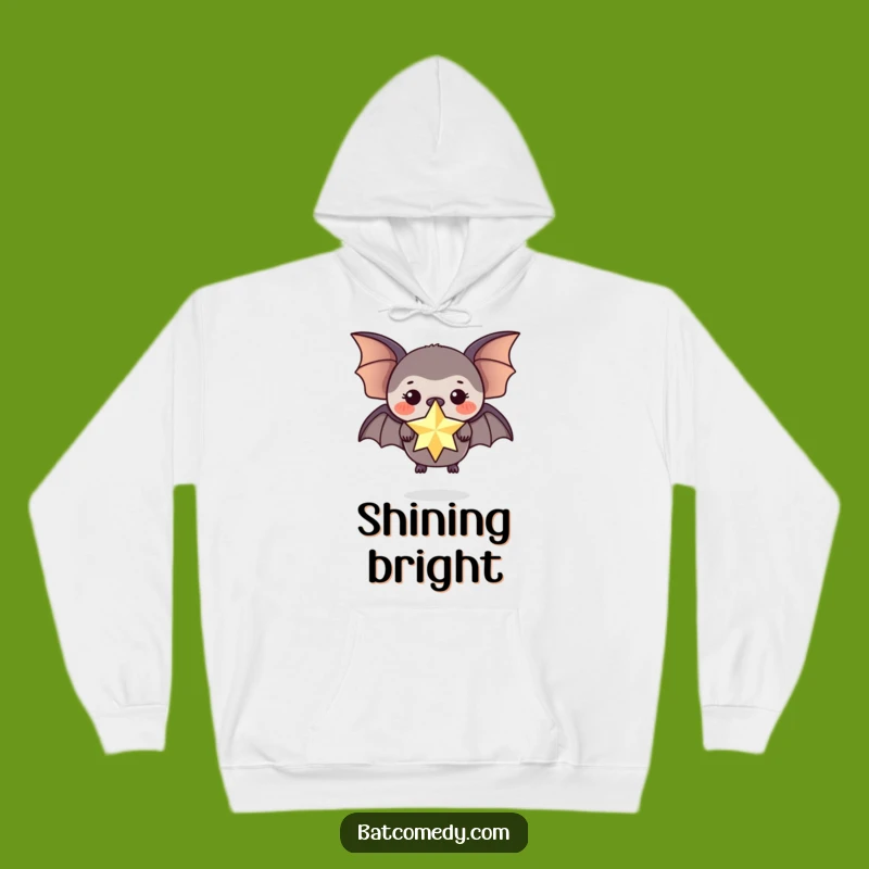 Funny Star Bat Hoodie: Cozy Magic Wear for a Humorous Gift