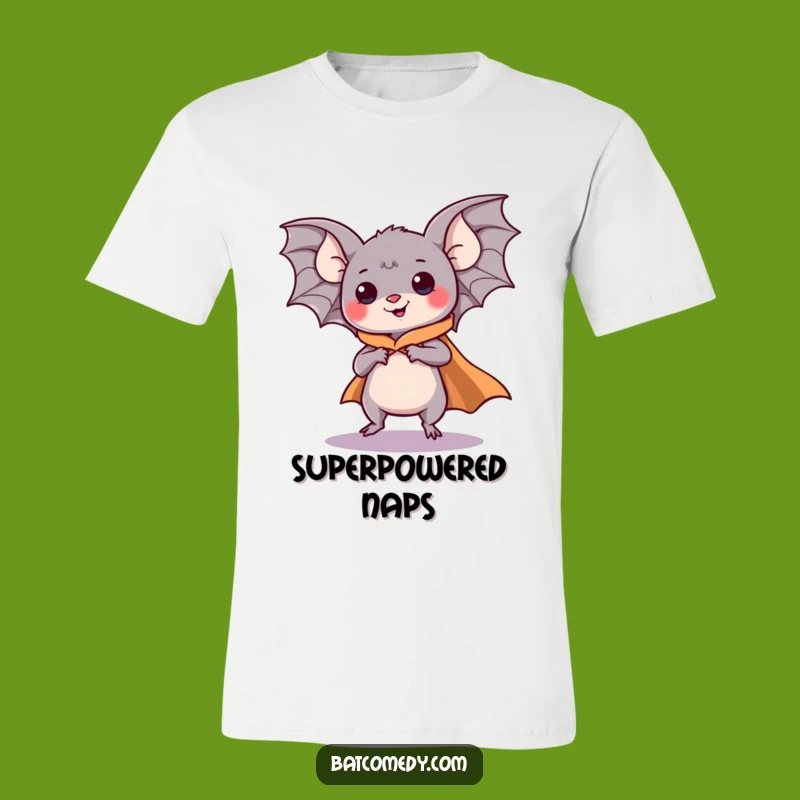 Funny Kawaii Bat Cape T-Shirt: Unleash Your Inner Hero with Style
